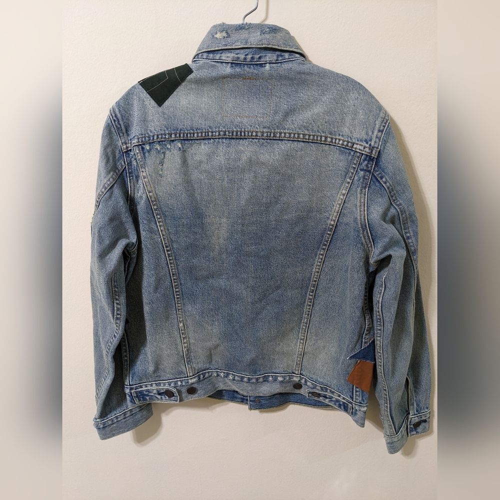 Levi's Premium Vintage Relaxed Fit Trucker Jacket size‎ smalll - Picture 9 of 13